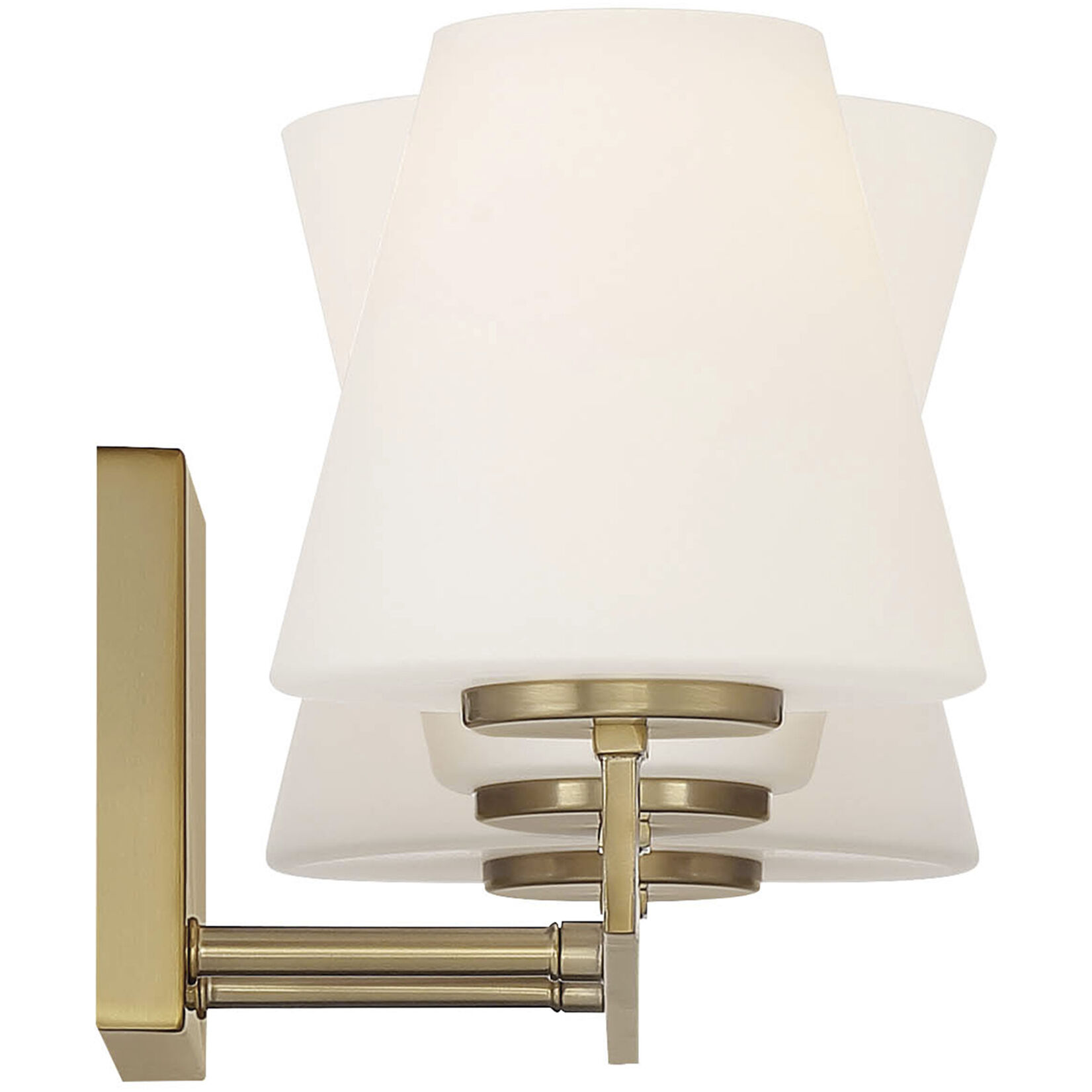 Palmyra 3 Light 24 inch Brushed Gold Vanity Light Wall Light